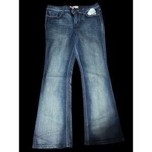 Juniors lei Blue Flare & Wide Leg Jeans Size 15 #368